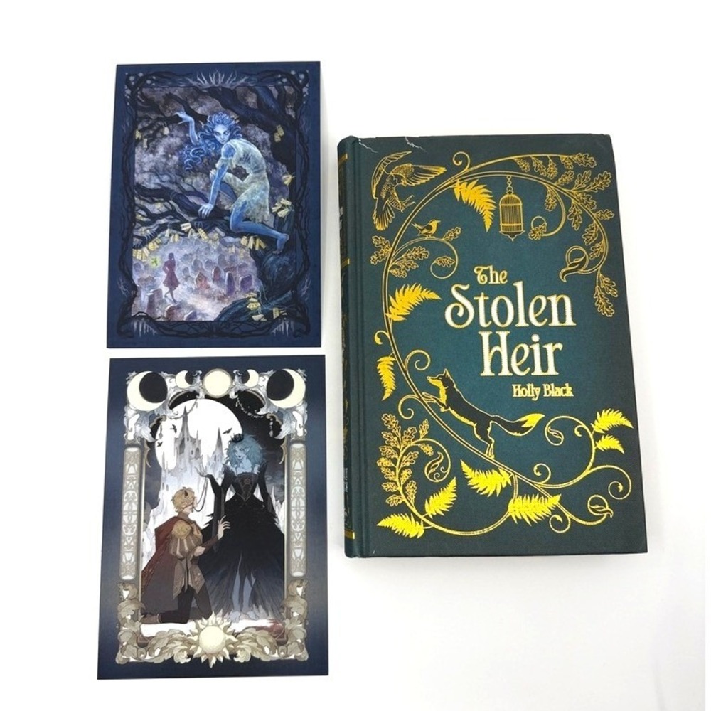LitJoy The Stolen Heir Signed Annotated Special Edition Holly Black new imperfec